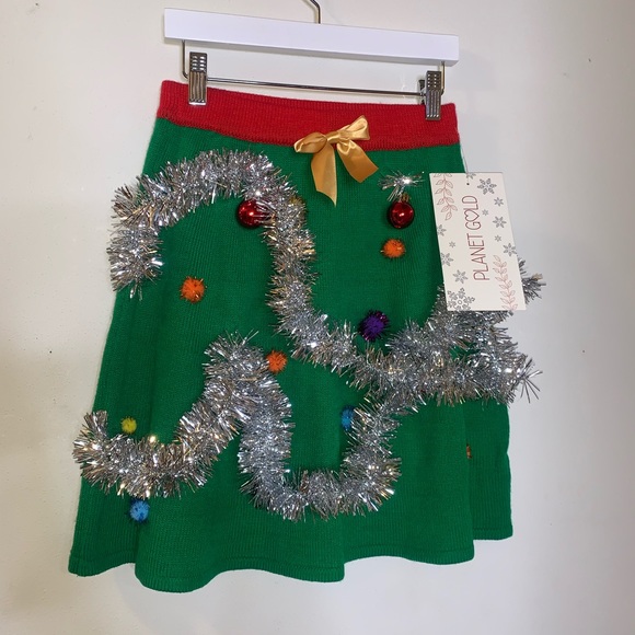 Gold Skirts Christmas Party Mini Skirt Poshmark